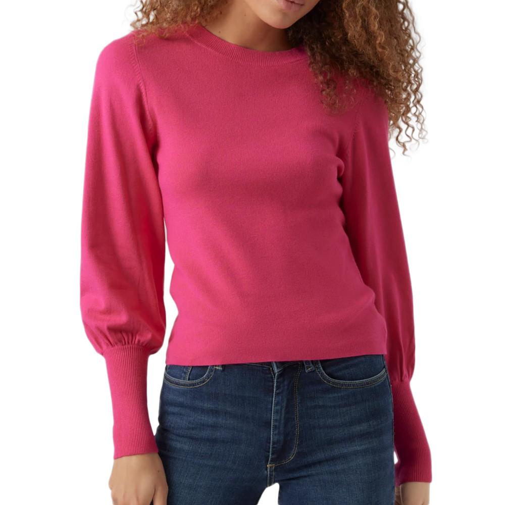 Pull Rose Femme Vero Moda Hollykari pas cher