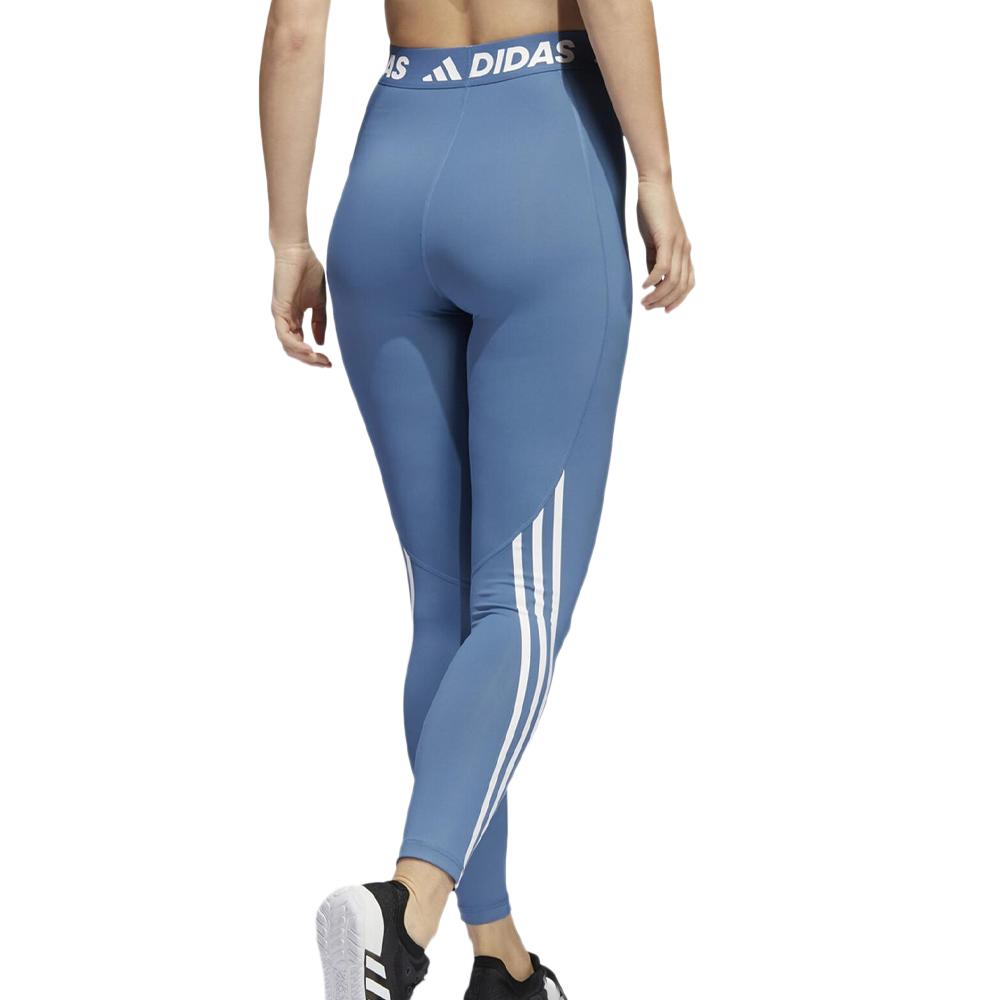 Legging Bleu Femme Adidas Tight vue 2