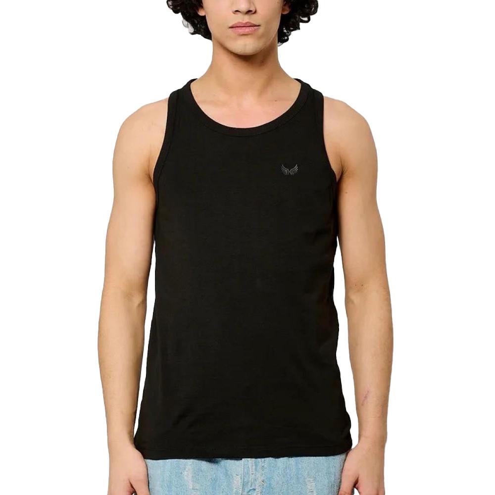 Débardeur Noir Homme Kaporal MASH pas cher