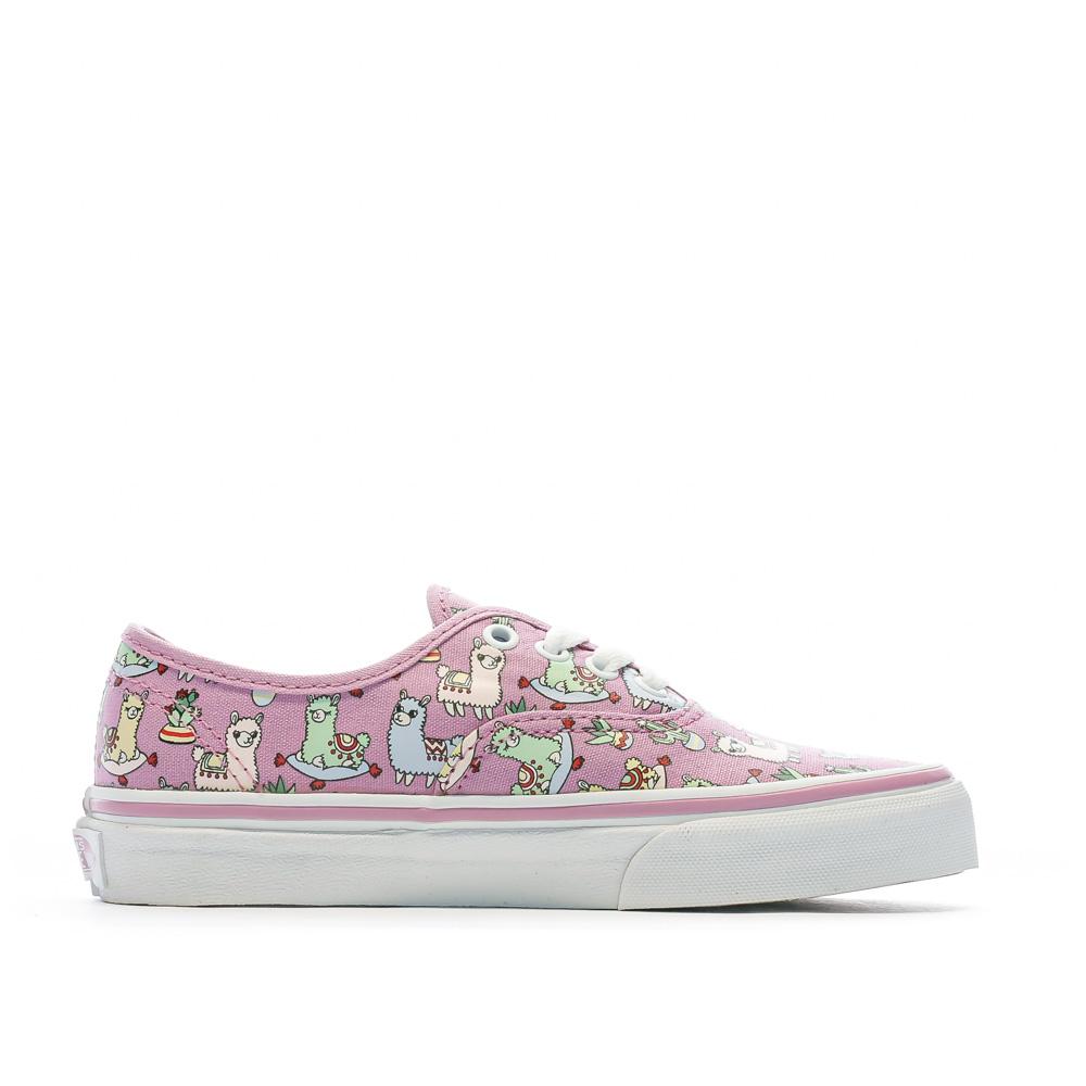 Baskets Rose Fille Vans Authentic vue 2