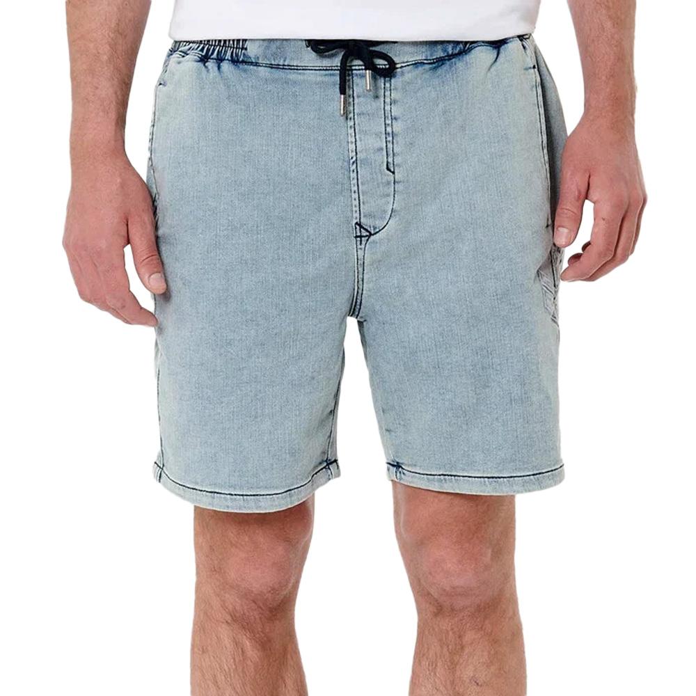 Short en Jean Bleu Homme Kaporal ERDEN pas cher