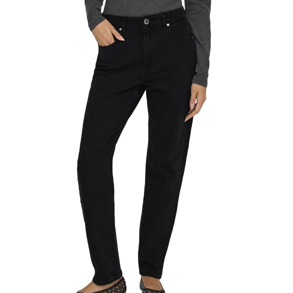 Jean Skinny Noir Femme Only Emel pas cher