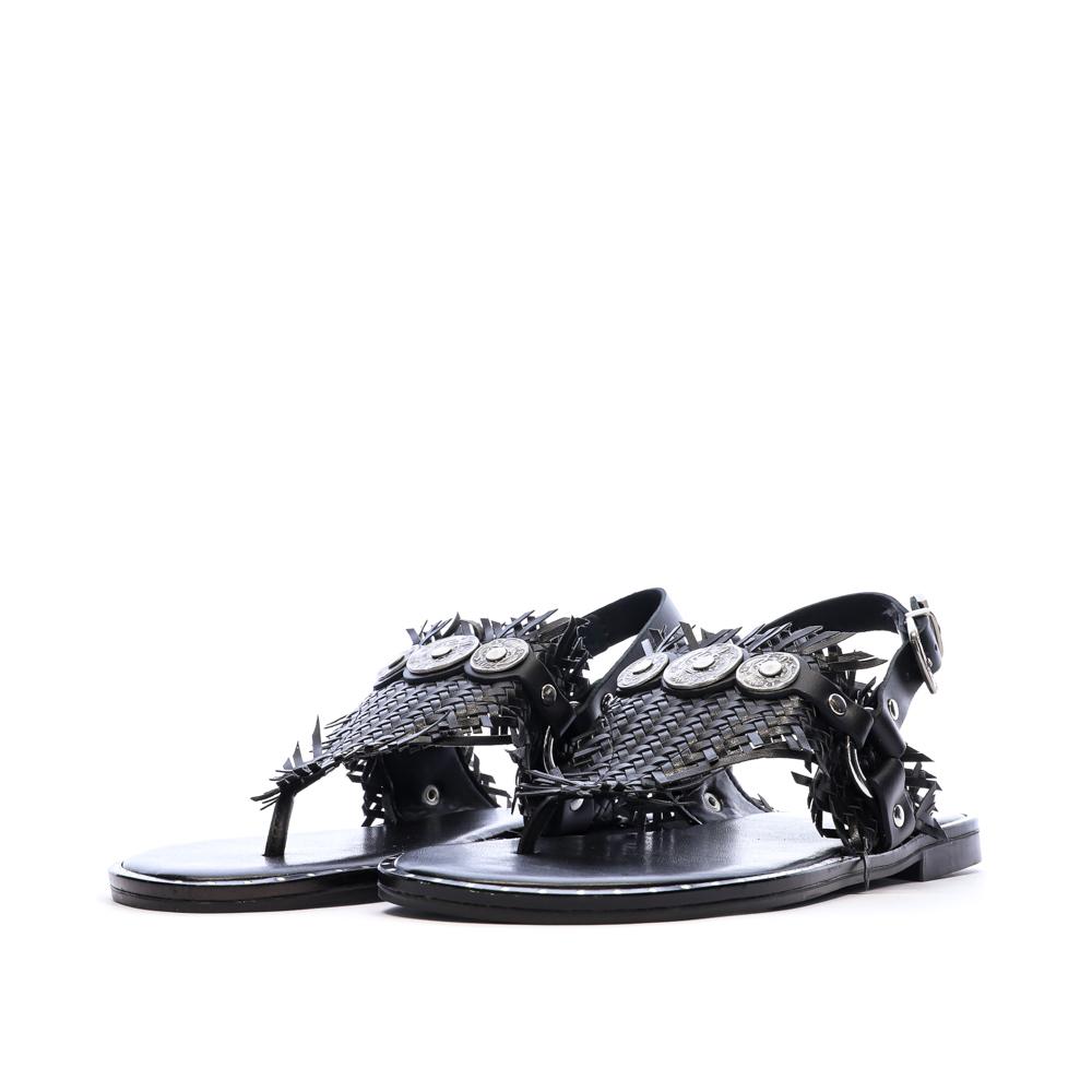 Sandalias negras de mujer Replay Nairobi Thong ver 6