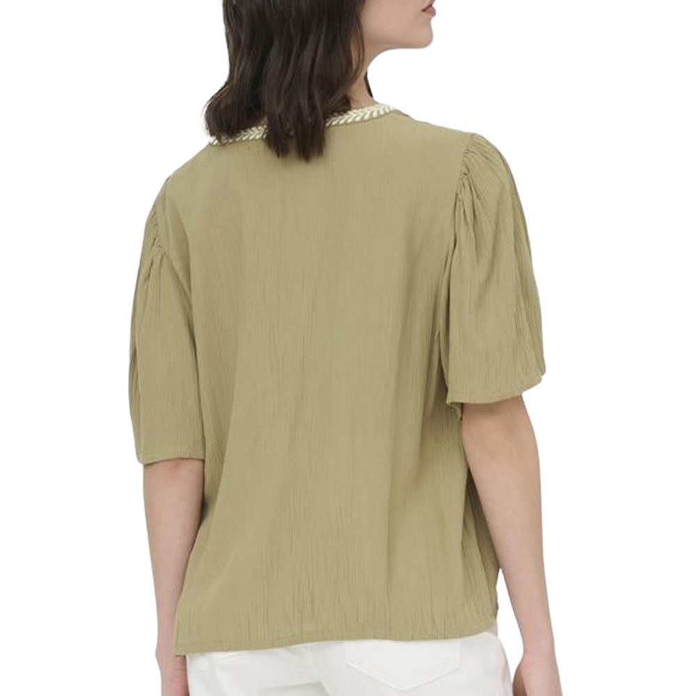 Blouse Verte Femme JDY Liva vue 2