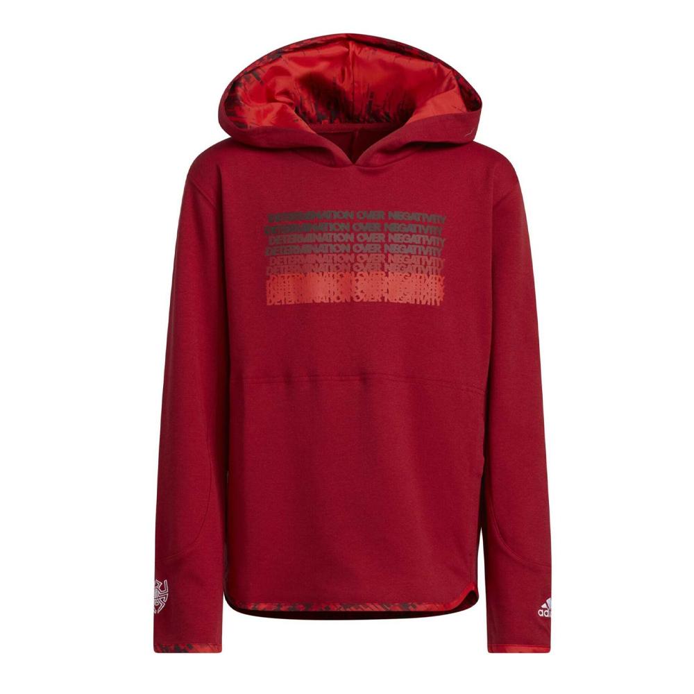 Sweat Rouge Garçon Adidas HI0993 pas cher