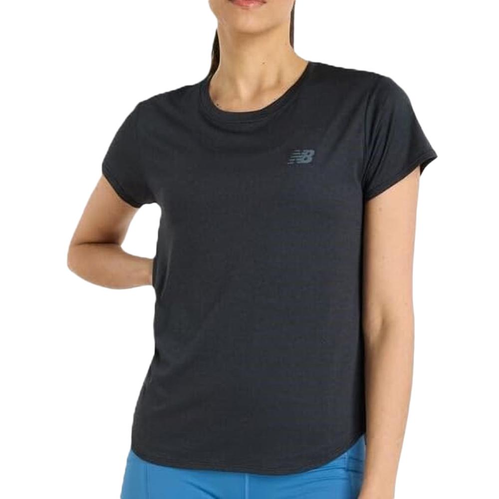 T-Shirt Noir Femme New Balance Sport pas cher