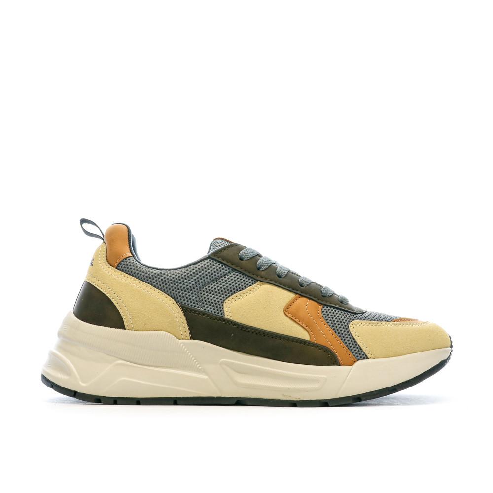 Baskets Beige Homme Kaporal Bofali vue 2