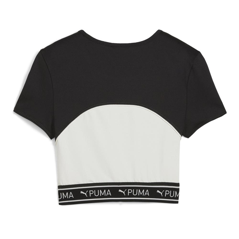 T-Shirt Noir Femme Puma Strong Baby vue 2