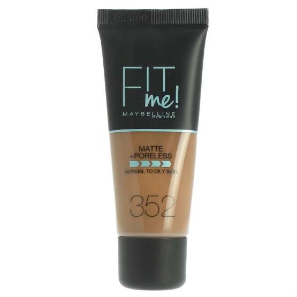 Fond de teint Fit Me ! Gemey Maybelline 352 cacao pas cher