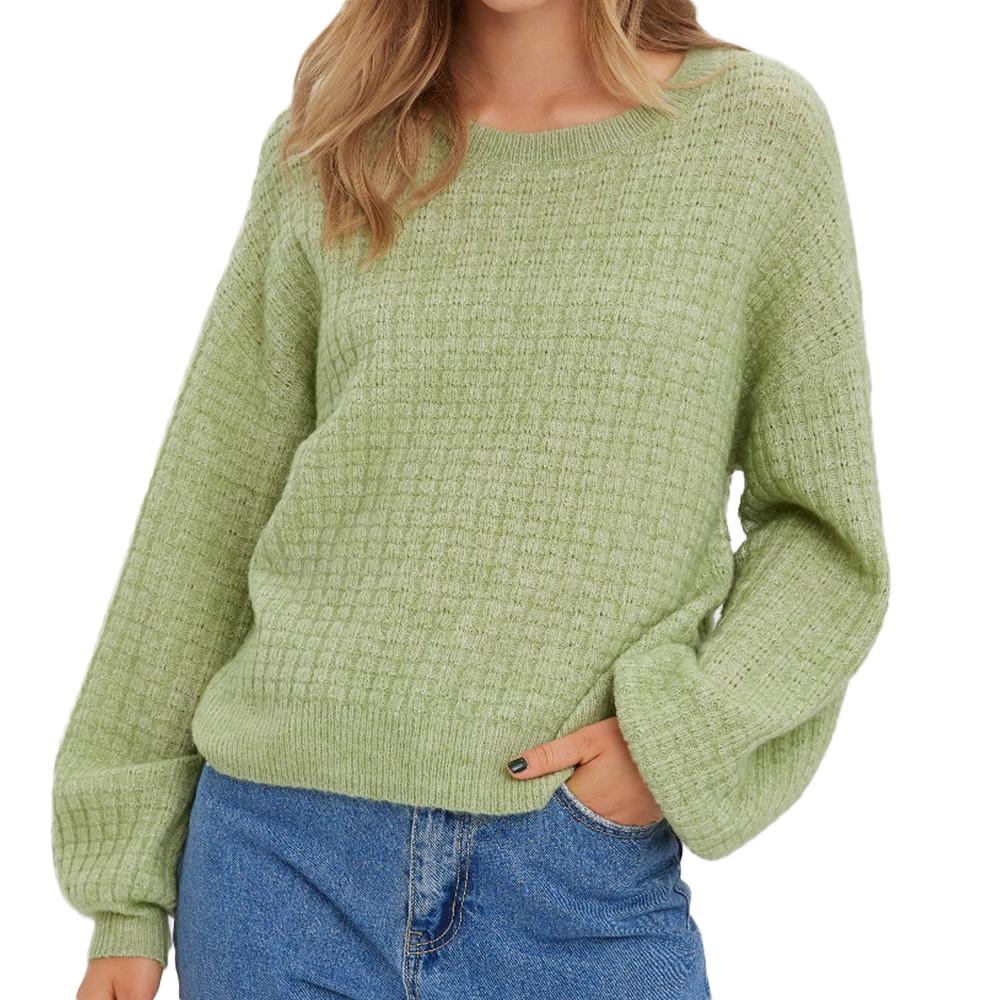 Pull Vert Femme Vero Moda Melisa pas cher