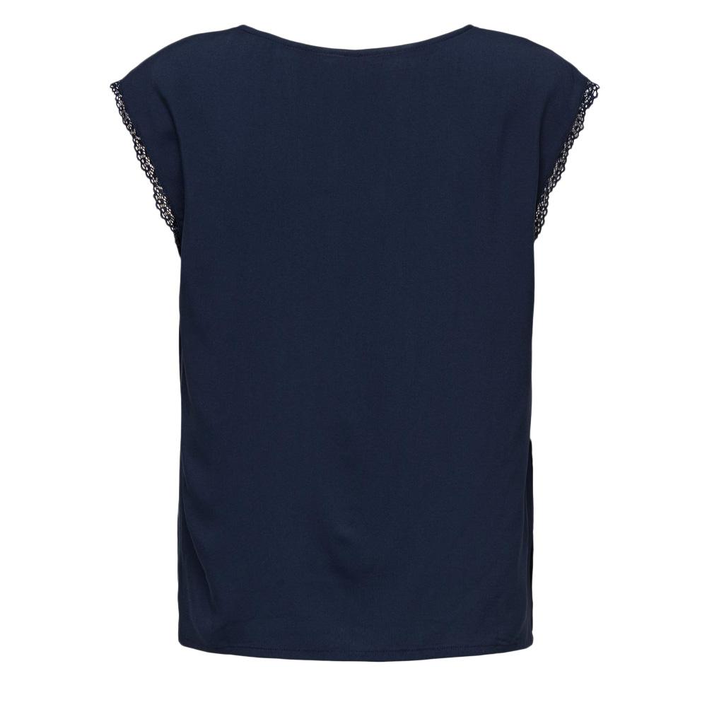 T-Shirt Marine Femme Only Selina vue 2