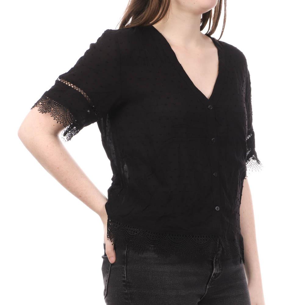Chemise Noir Femme Teddy Smith Beya pas cher