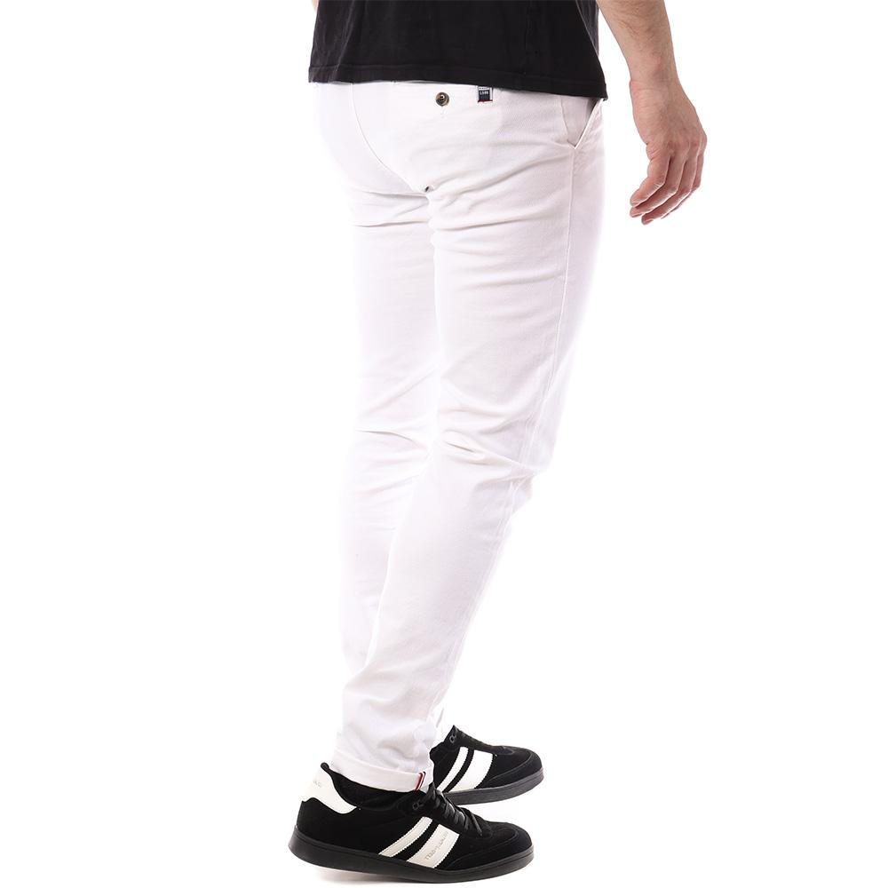 Pantalon Chino Blanc Homme La Maison Blaggio TOSCANE vue 2