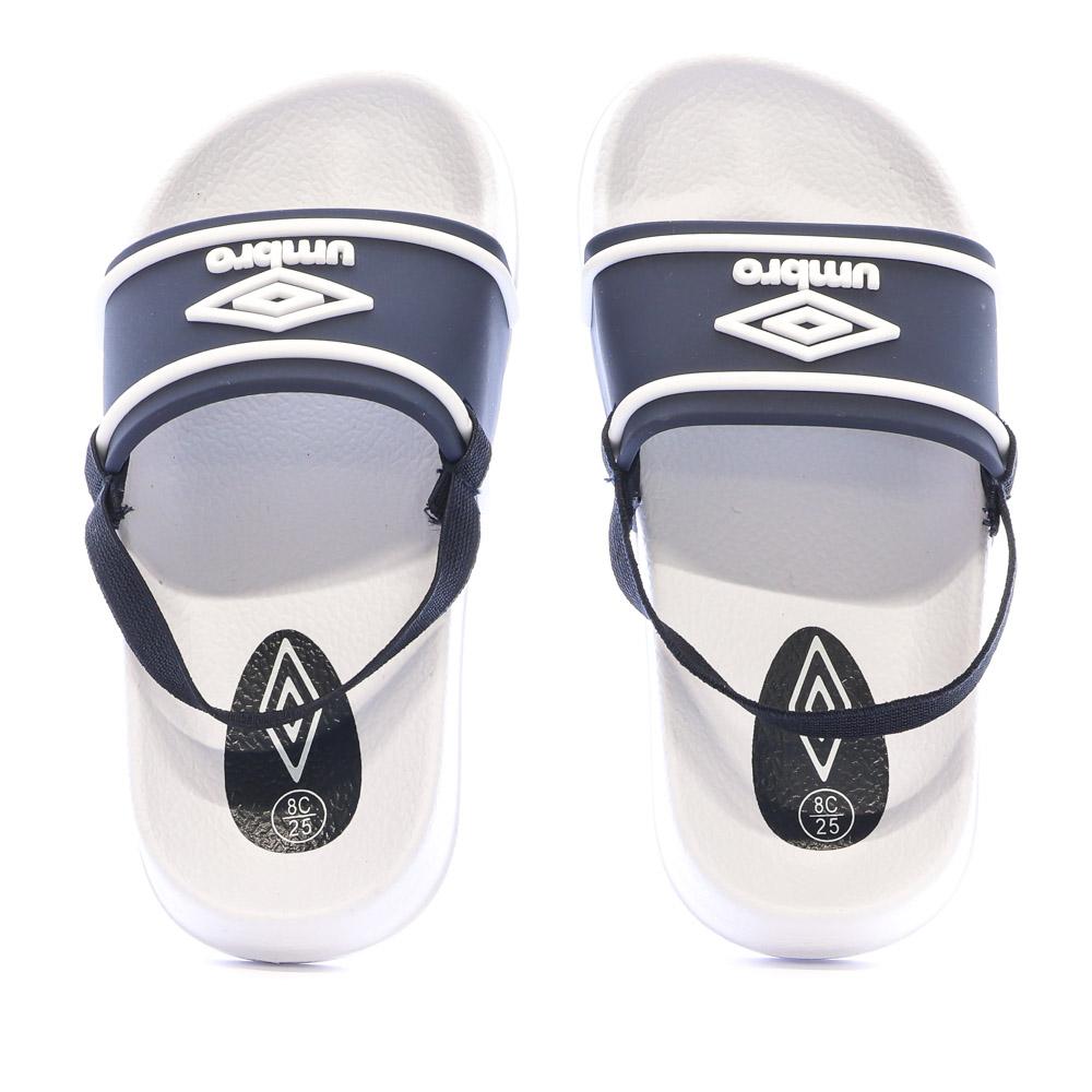 Claquettes Marine/Blanches Garçon Umbro Kocak Elas vue 6