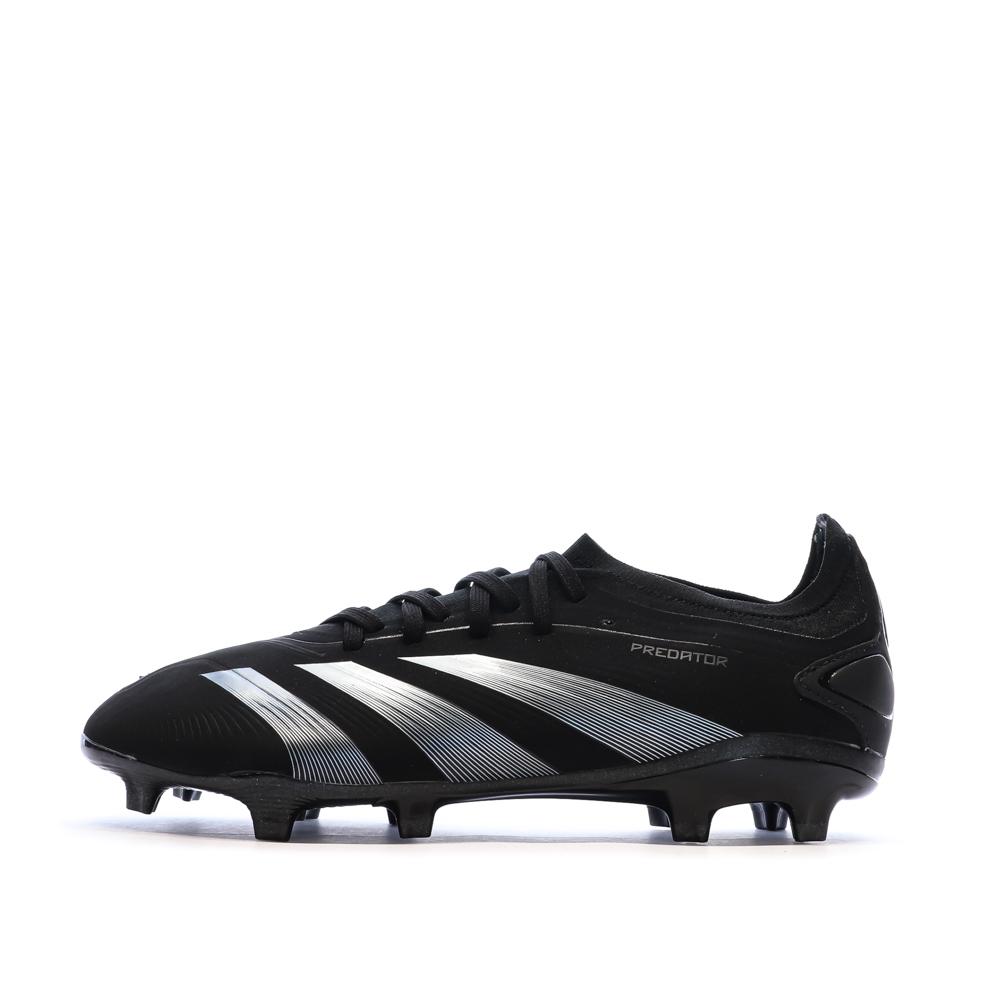 Chaussures de Foot Noires Homme Adidas Predator Pro FG pas cher