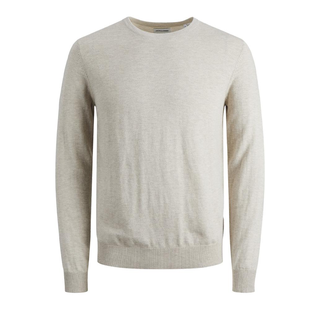 Pull Beige Garçon Jack & Jones Knit Neck pas cher