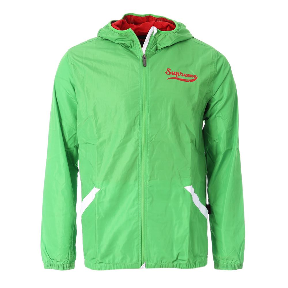 Veste Coupe-Vent Vert Homme Supreme Grip Treeko pas cher