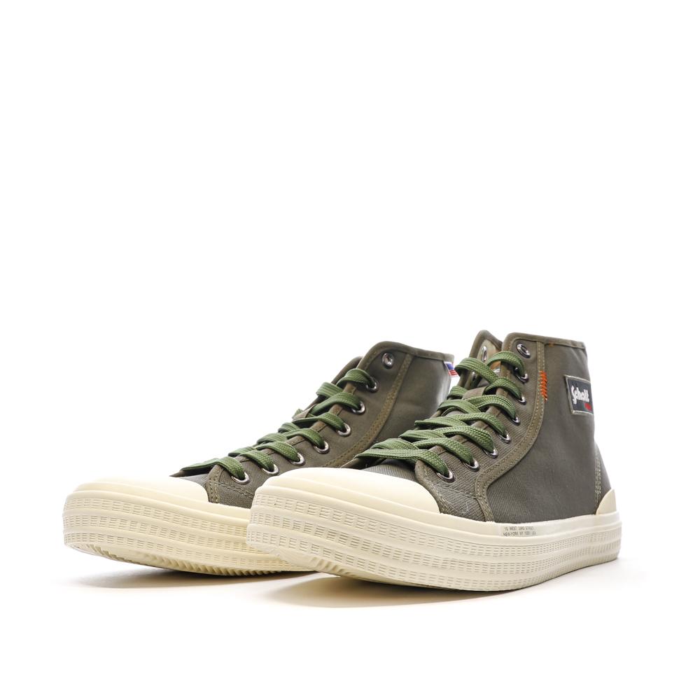 Baskets Kaki Homme Schott William vue 6