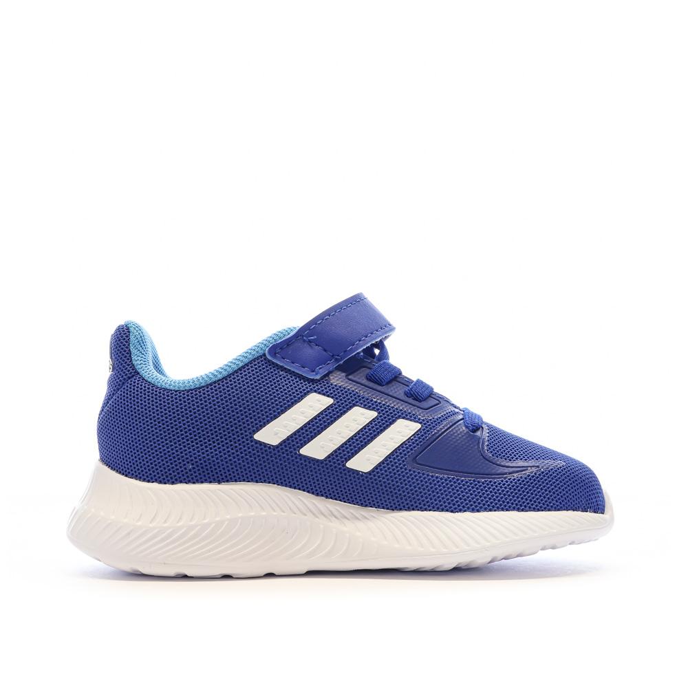 Zapatillas Adidas Runfalcon 2.0 Azul Oscuro Niño ver 2