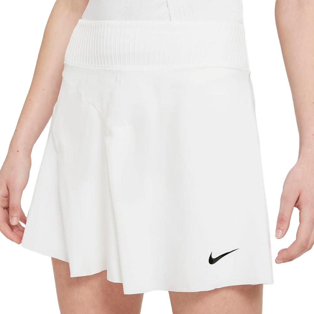 Jupe de Tennis Blanche Femme Nike Advantage Slam pas cher