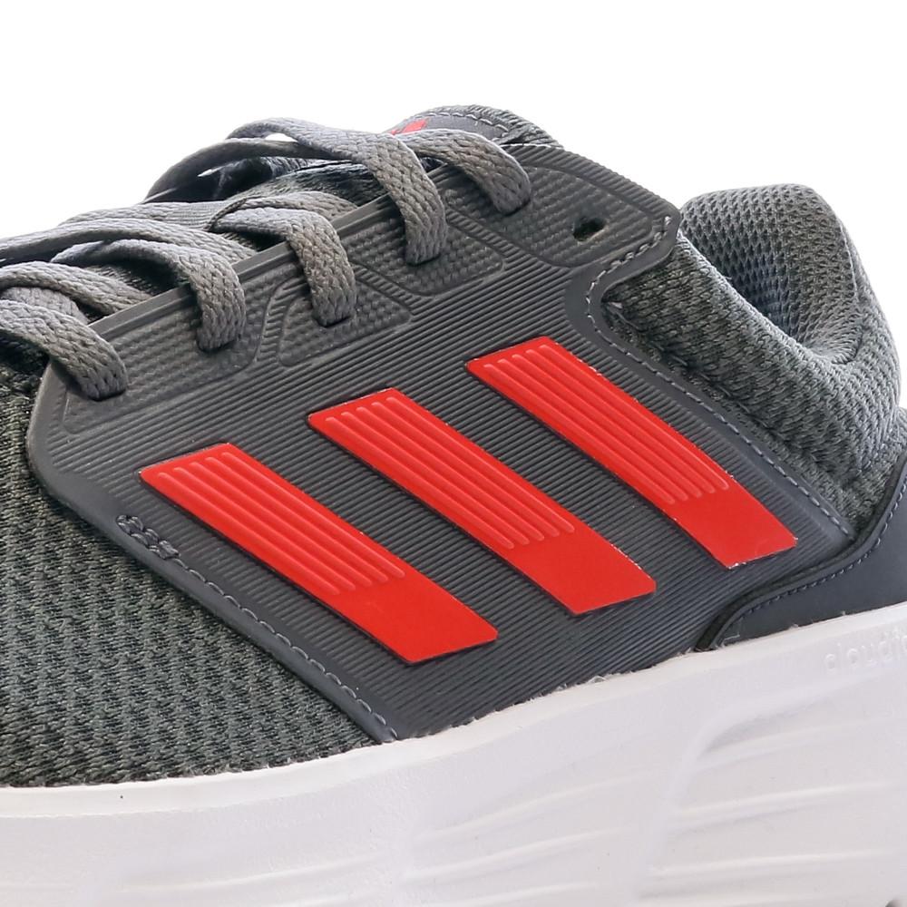 Chaussures de running Grises Homme Adidas Galaxy 6 vue 7