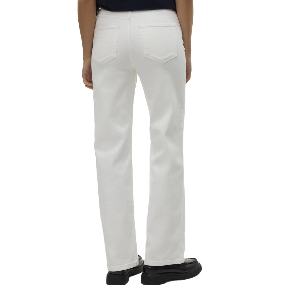 Jean Droit Blanc Femme Vero Moda Tessa vue 2