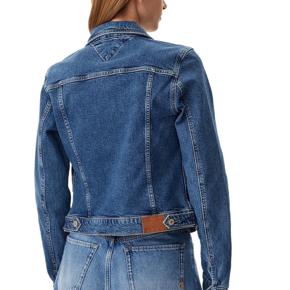 Veste en Jean Bleu Femme Tommy Hilfiger Vivianne SKN vue 2
