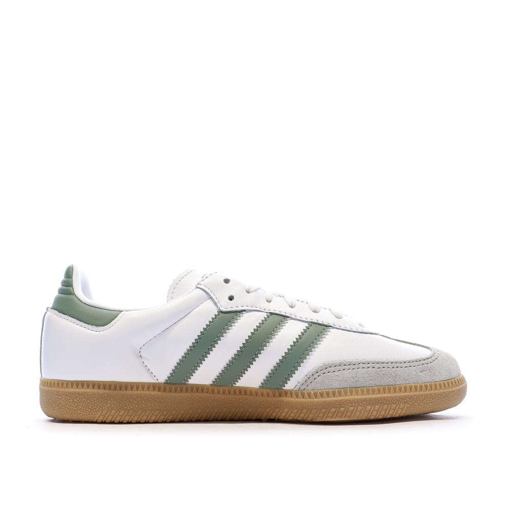 Samba OG Baskets Blanc/Vert Mixte Adidas vue 2