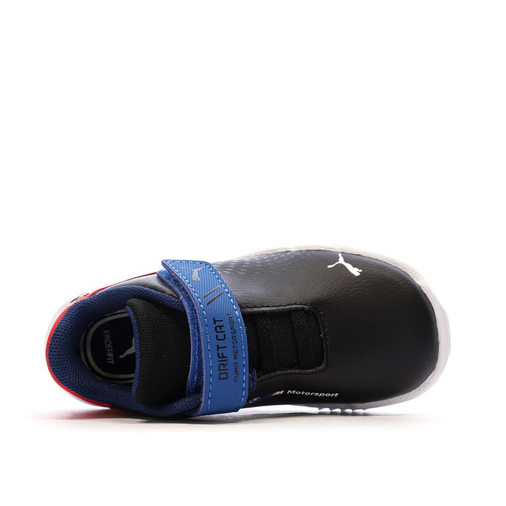 Baskets Noires/Rouges/Bleu Garçon Puma Drift Cat vue 4