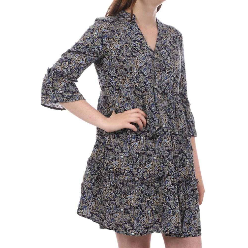 Robe Marine Paisley Femme Vero Moda Easy pas cher