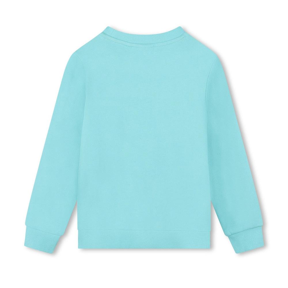 Sweat Bleu Garçon Timberland T60075 vue 2