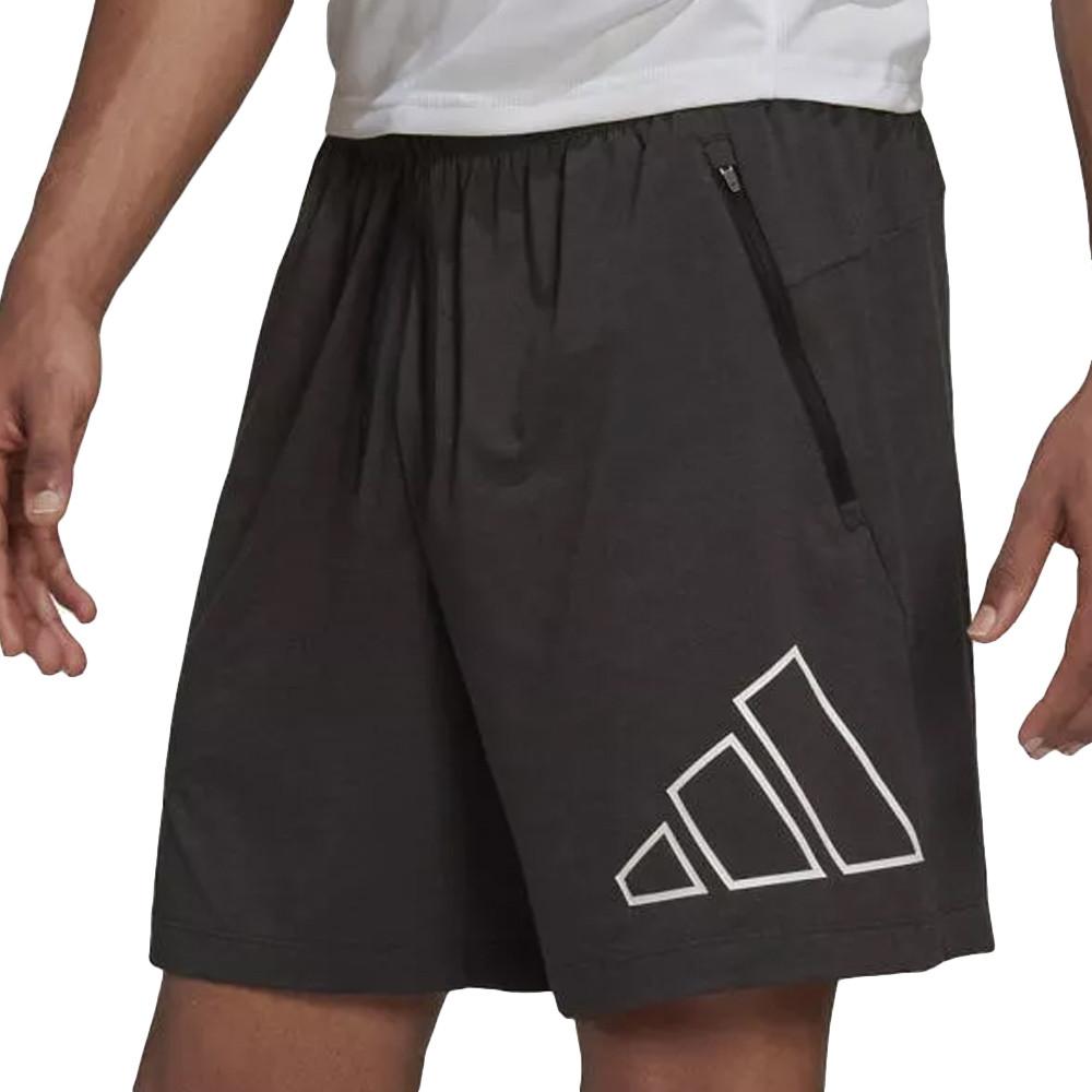 Short Noir Homme Adidas Ti 3bar pas cher