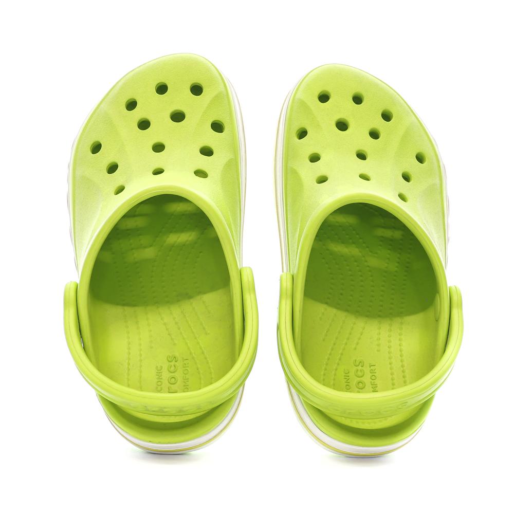 Sandales Crocs Vertes Femme Bayaband Clog vue 3