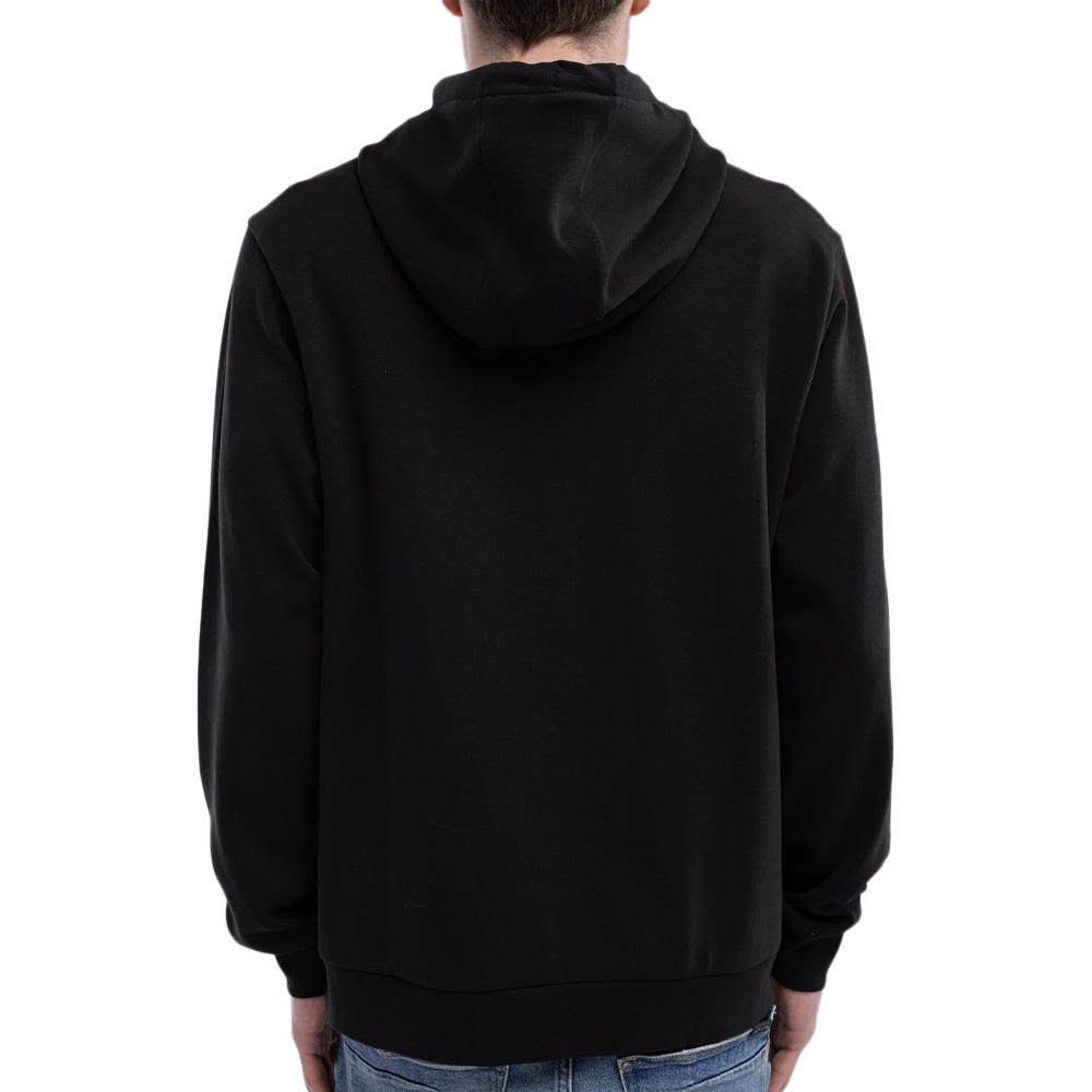 Sweat à Capuche Noir Garçon Teddy Smith Company vue 2