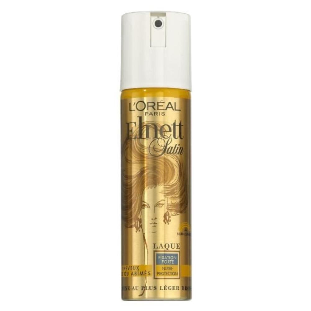 Laque Fixation forte Elnett Satin L'Oréal Paris pas cher