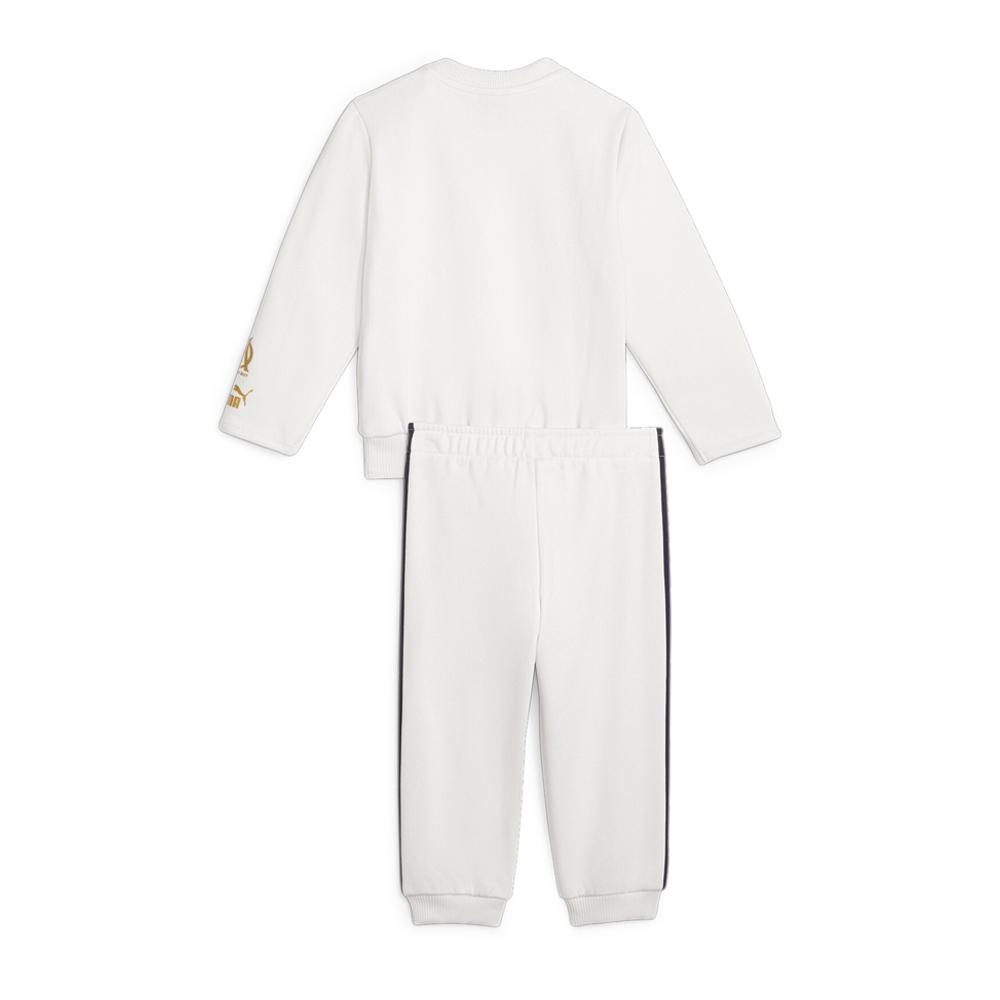OM Survêtement foot Blanc/Bleu Garçon Puma 2023/2024 vue 2