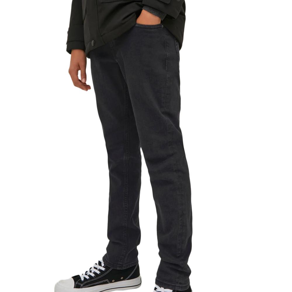 Jean Slim Noir Garçon Jack & Jones Original 105 pas cher