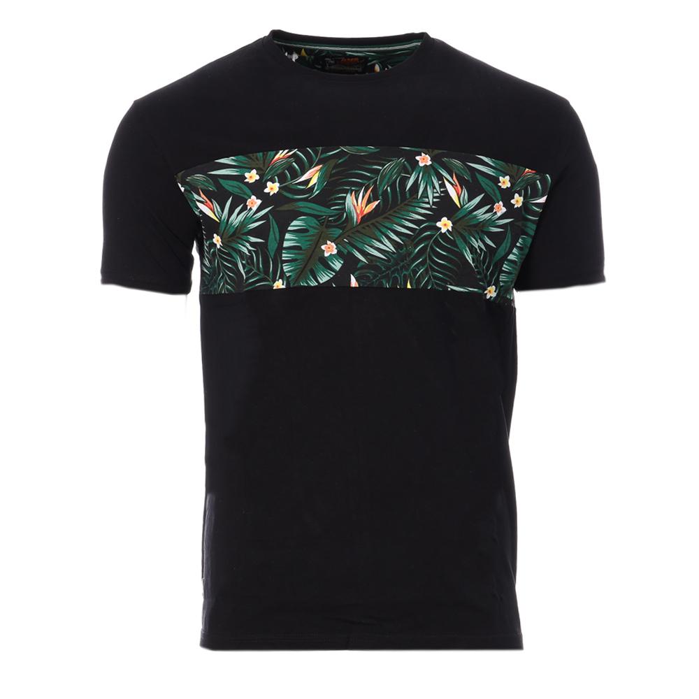 T-shirt Noir Homme RMS26 Tropic pas cher