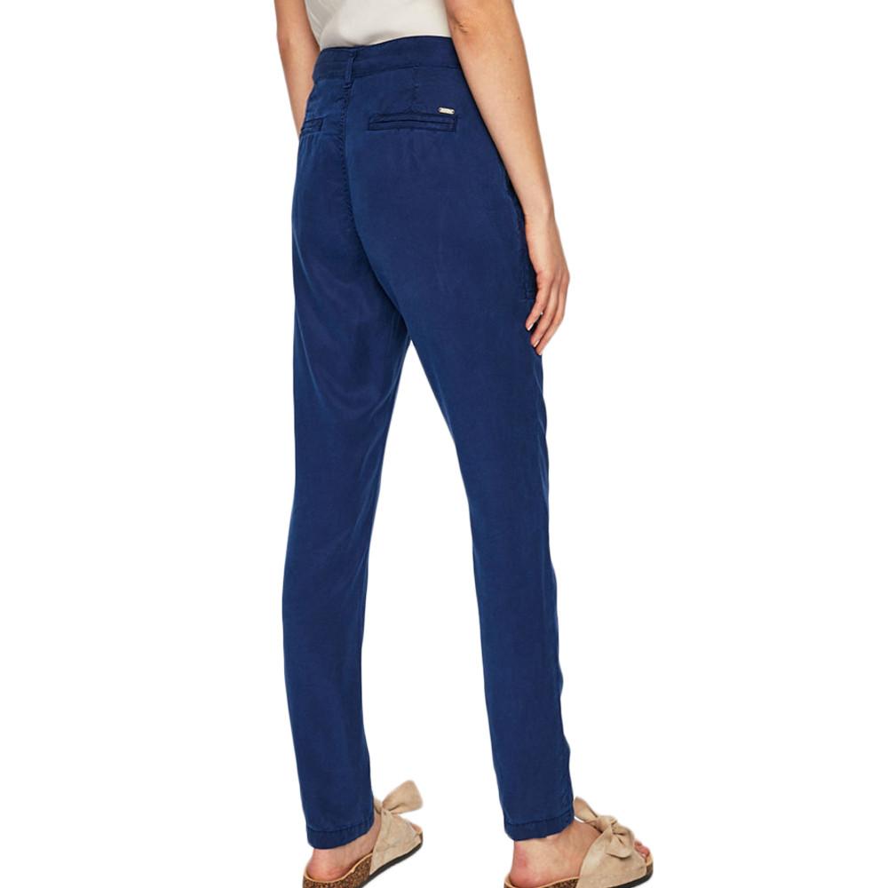 Pantalon Fluide Bleu Femme Pepe Jeans Drifter vue 2