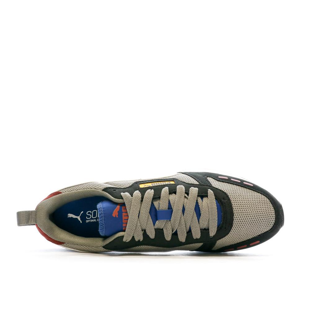 Baskets Gris/Noir Homme Puma R78 373117-60 vue 4
