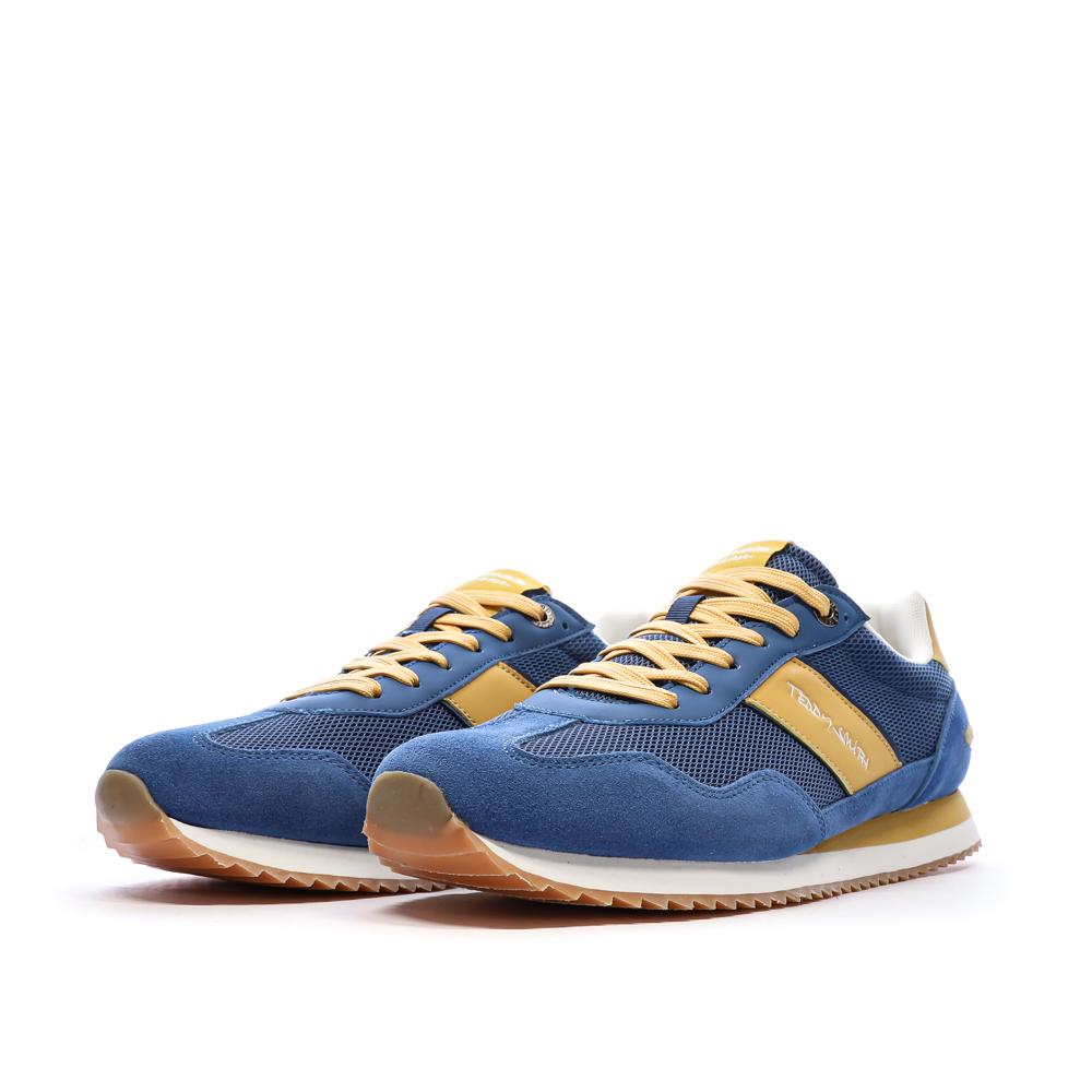 Baskets Bleu/Jaune Homme Teddy Smith 120501 vue 6