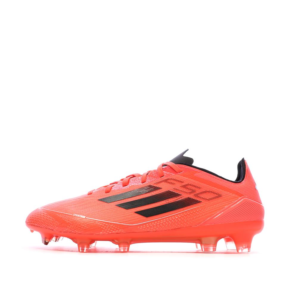 Chaussures de football Rouges/Noires Homme Adidas F50 Pro pas cher