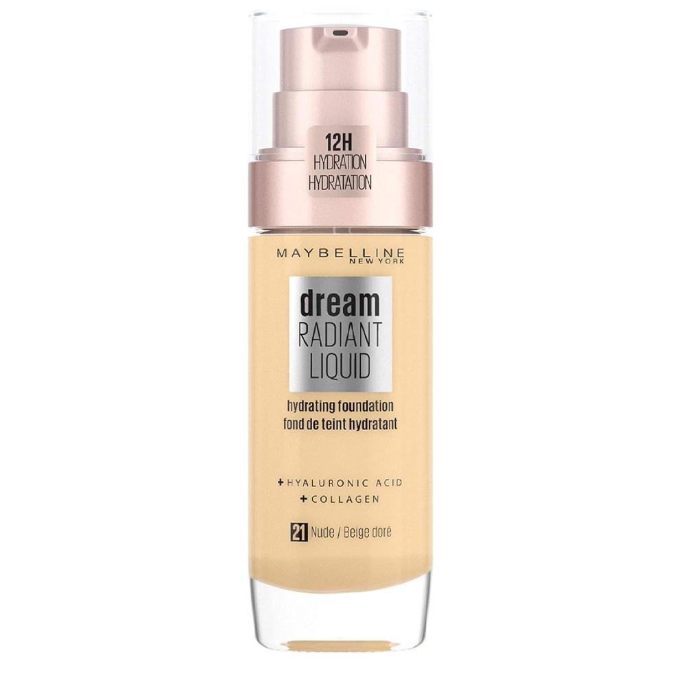 Fond de teint Dream Radiant Liquid Gemey Maybelline 21 Nude pas cher