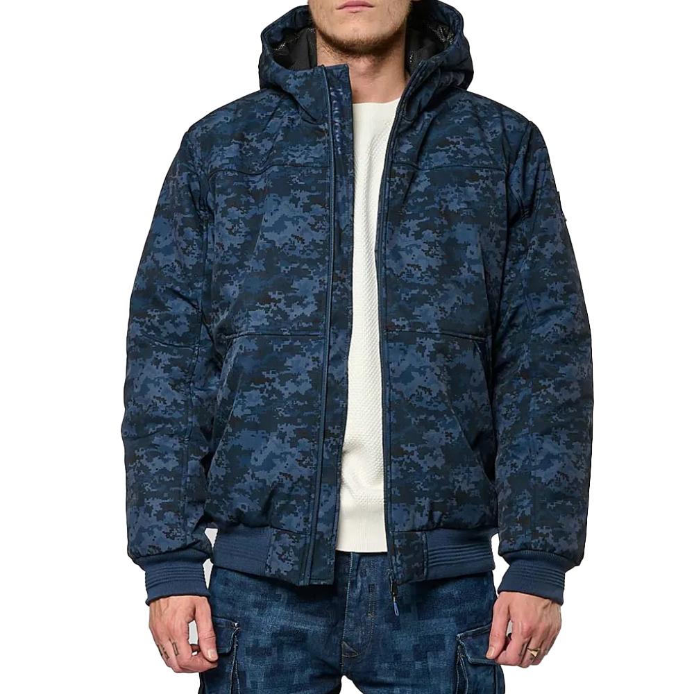 Blouson Bleu/Marine Homme Kaporal ROYER pas cher