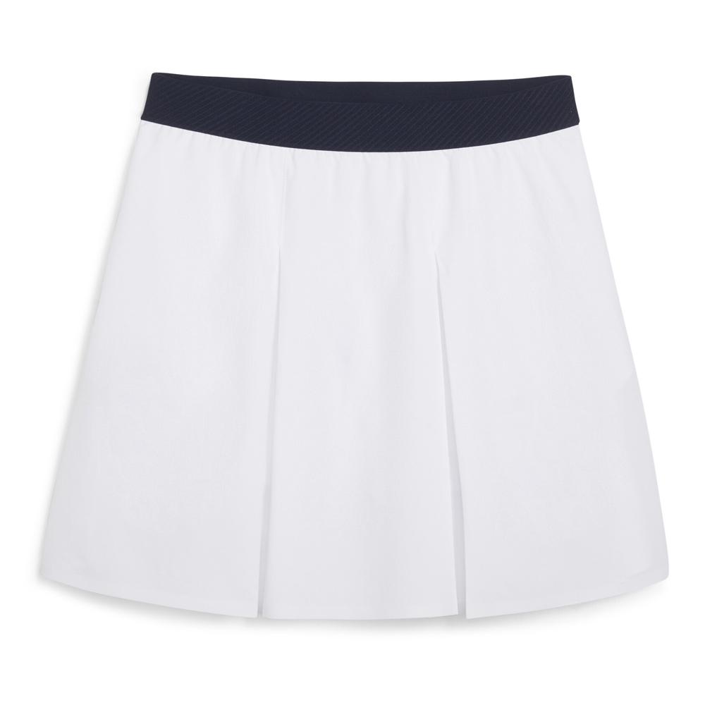 Jupe Golf Blanc Femme Puma Club Pleated Skirt pas cher