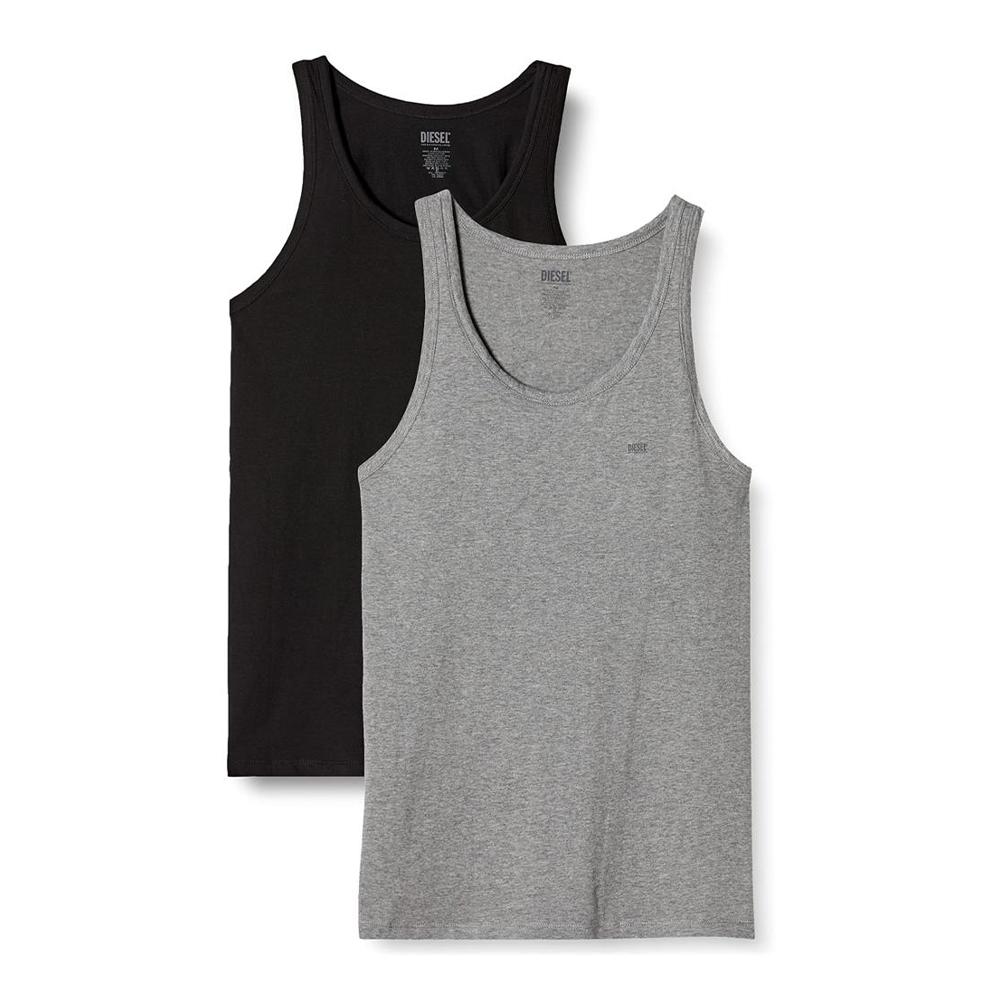 X2 Débardeurs Noir/Gris Femme Diesel Johnny pas cher