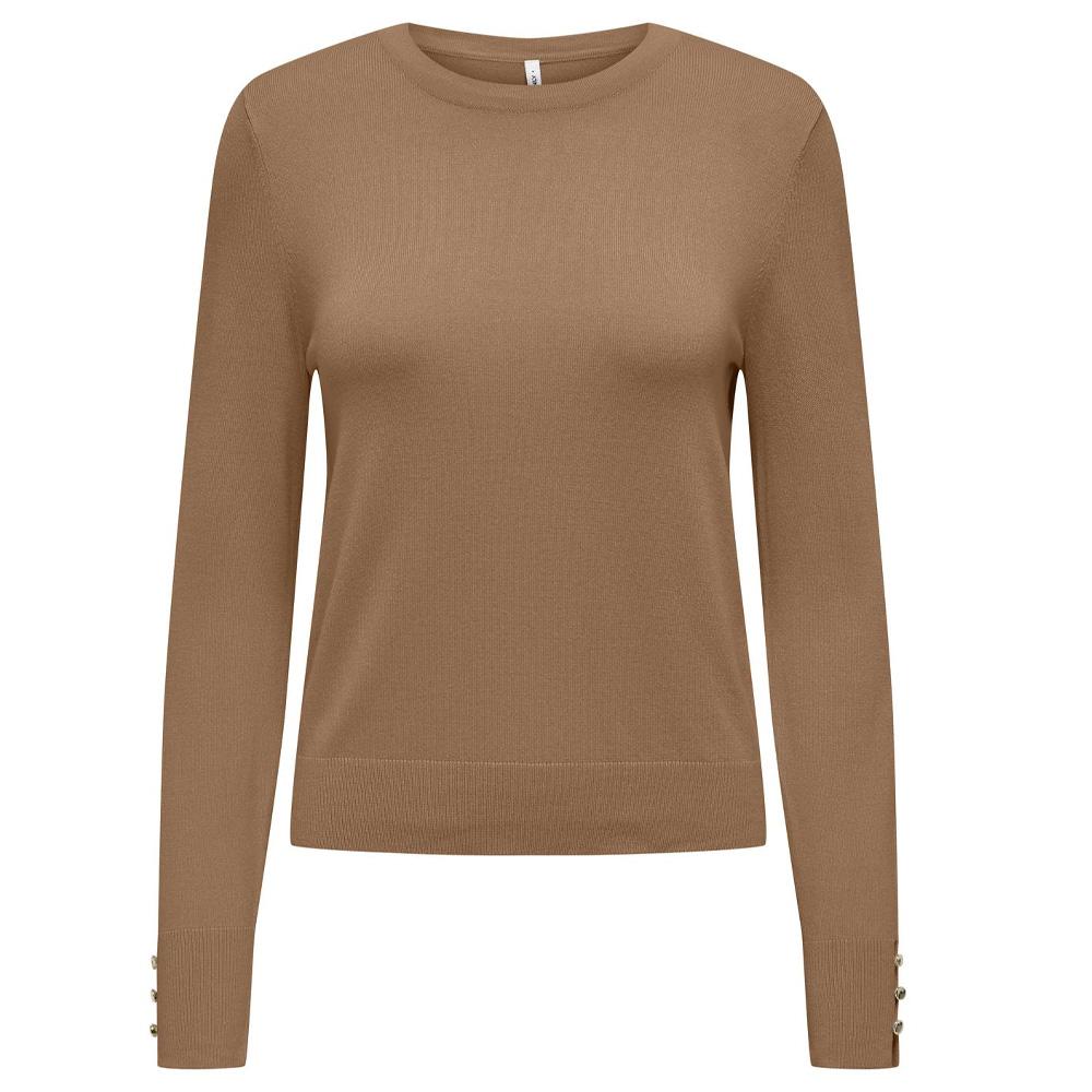 Pull Marron Femme Only Minna pas cher