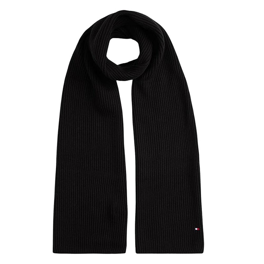 Coffret Bonnet + Echarpe Noir Homme Tommy Hilfiger Th Flag vue 2