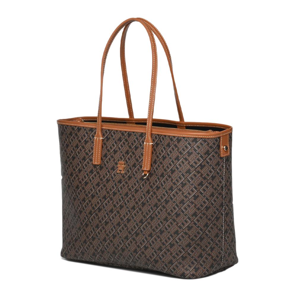 Sac à main Marron Femme Tommy Hilfiger Monoplay pas cher