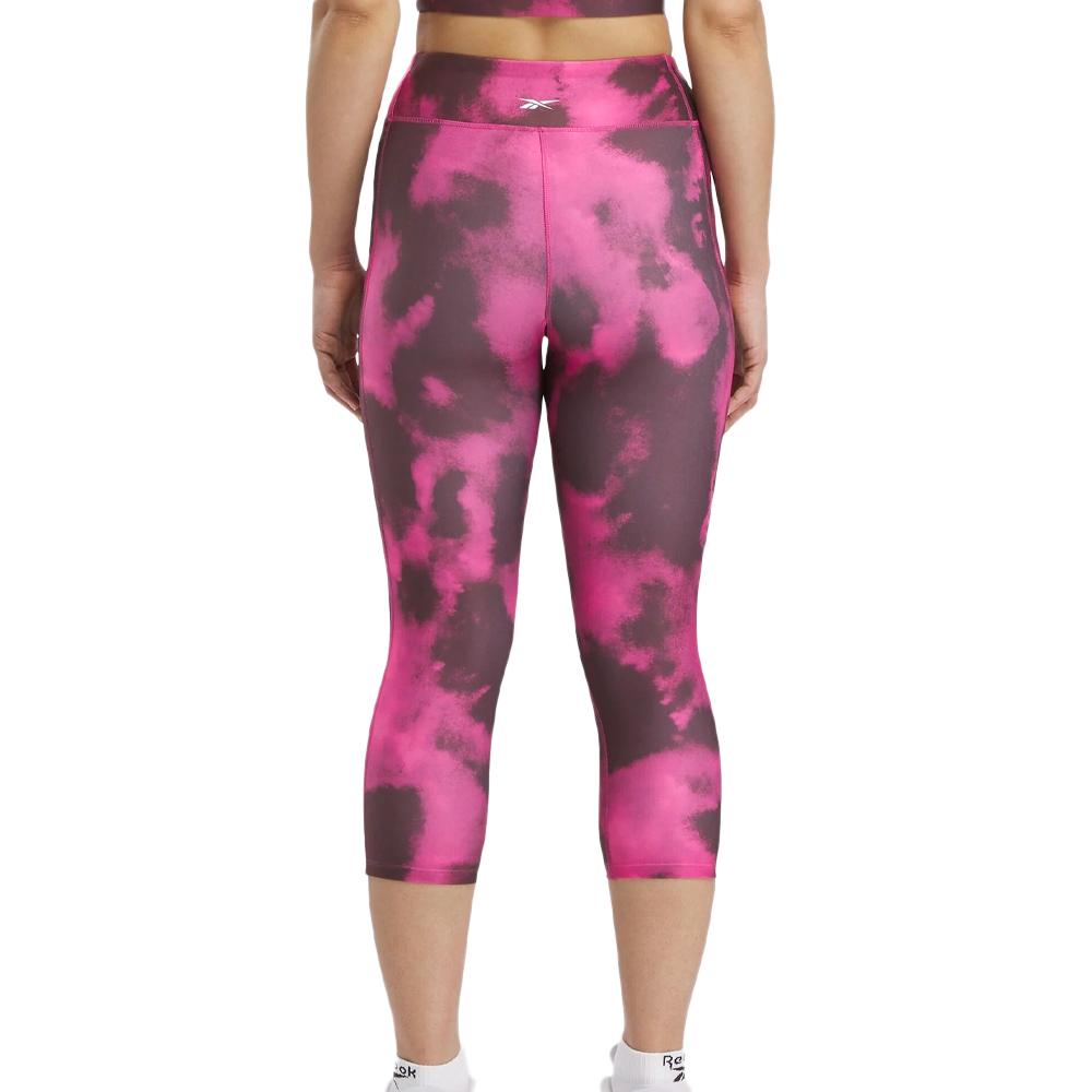 Legging Rose/Mauve Femme Reebok Train vue 2